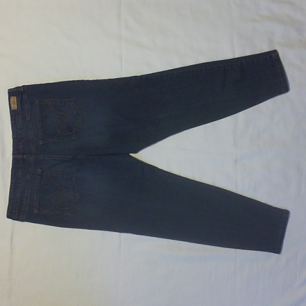 Sofia Vergara Skinny Ankle Hi-Rise Denim Blue Jeans 16 - Picture 7 of 8